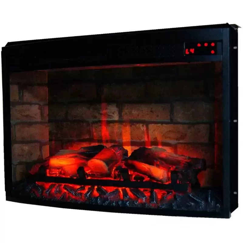 Каминокомплект Interflame Экстер сланец темный дуб с очагом Panoramic 25-30 LED FX 3D