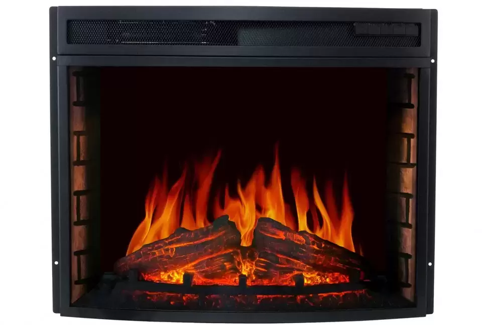 Каминокомплект Royal Flame Lindos черный с очагом Dioramic 28 LED FX
