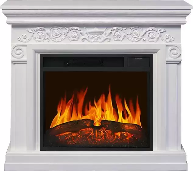 Каминокомплект Royal Flame Athena белый с очагом Vision 23 LED FX