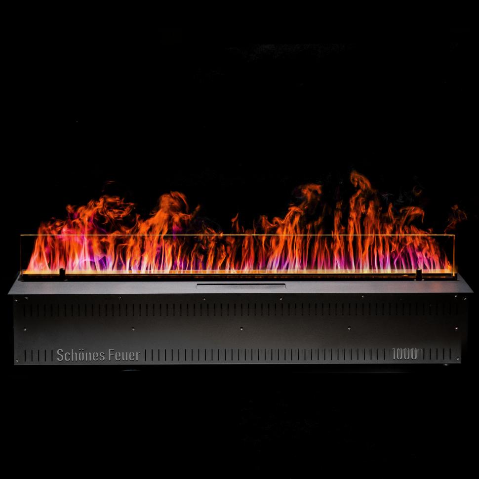 Встраиваемый электрический 3D-камин FireLine 1200 - Ваш цвет (+22 000 ₽) - RGB + увлажнитель (+62 000 ₽)