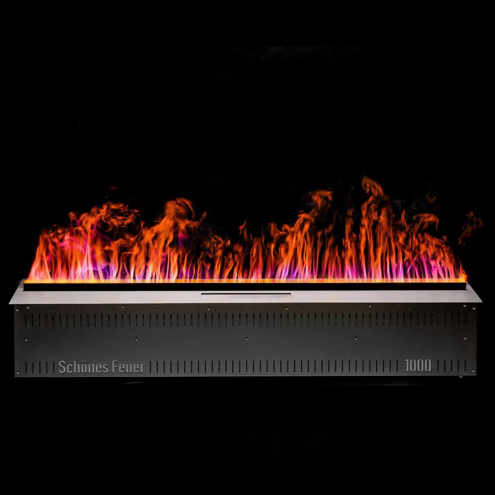 Встраиваемый электрический 3D-камин FireLine 1200 - Ваш цвет (+22 000 ₽) - RGB + увлажнитель (+62 000 ₽)