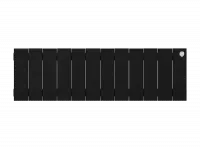 Биметаллический радиатор отопления Royal Thermo PianoForte 200 12 секций Noir Sable