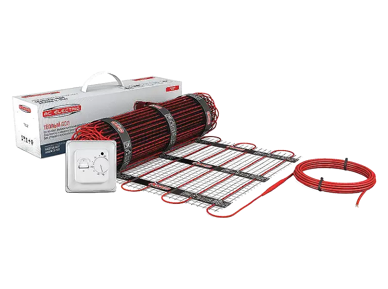 Комплект теплого пола AC Electric ACMM 2-150-5 с терморегулятором