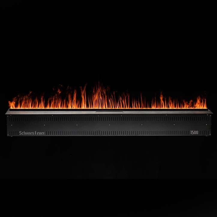 Встраиваемый электрический 3D-камин FireLine 1500 - Ваш цвет (+22 000 ₽) - RGB + увлажнитель (+77 500 ₽)
