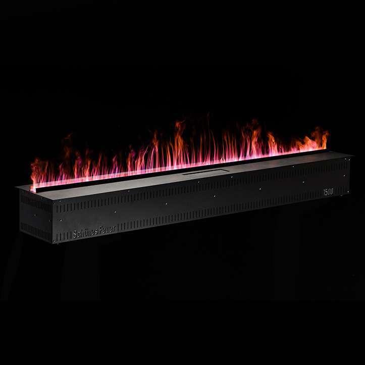 Встраиваемый электрический 3D-камин FireLine 1500 - Ваш цвет (+22 000 ₽) - RGB + увлажнитель (+77 500 ₽)