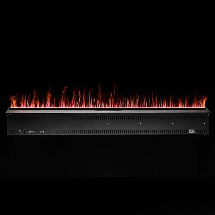 Встраиваемый электрический 3D-камин FireLine 1500 - Ваш цвет (+22 000 ₽) - RGB + увлажнитель (+77 500 ₽)
