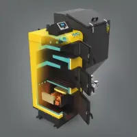 Напольный твердотопливный котел Pereko KSP Duo 52 Напольный твердотопливный котел Pereko KSP Duo 52