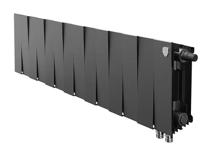 Биметаллический радиатор отопления Royal Thermo PianoForte 200 14 секций Noir Sable VDR