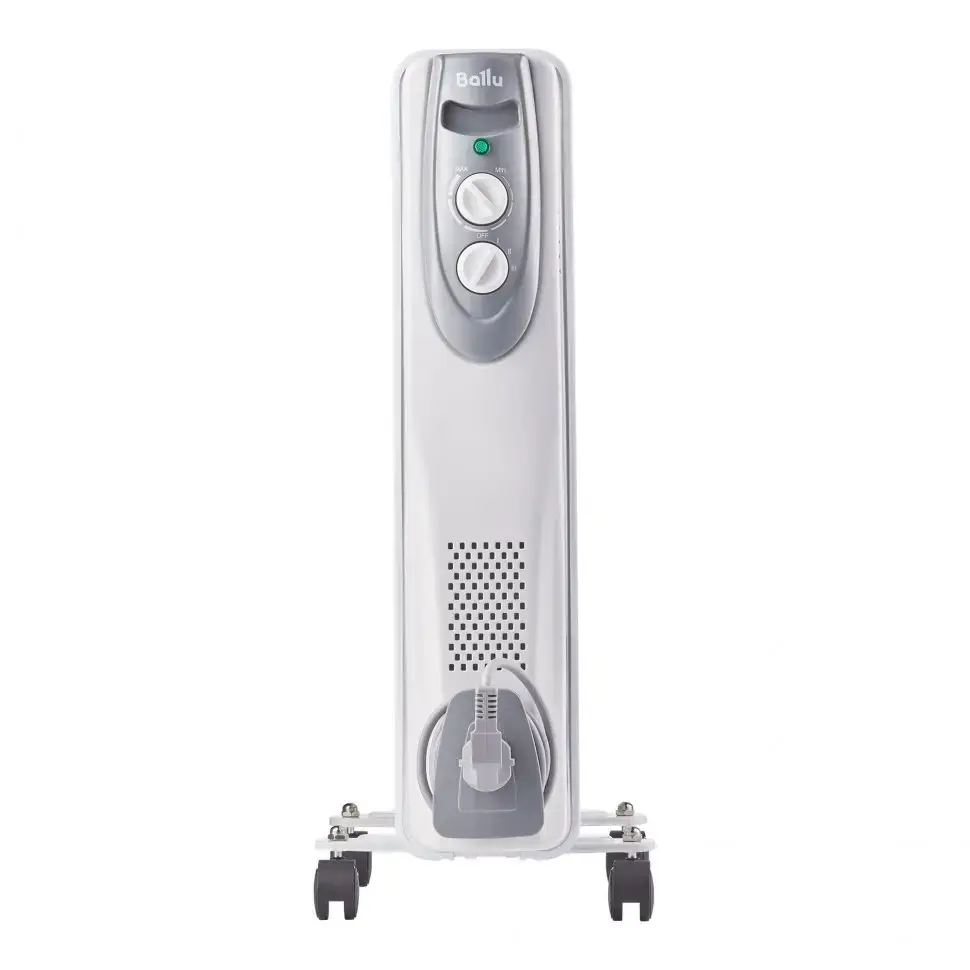 Масляный радиатор Ballu BOH/CL-07GRN Classic Grey 7 секций