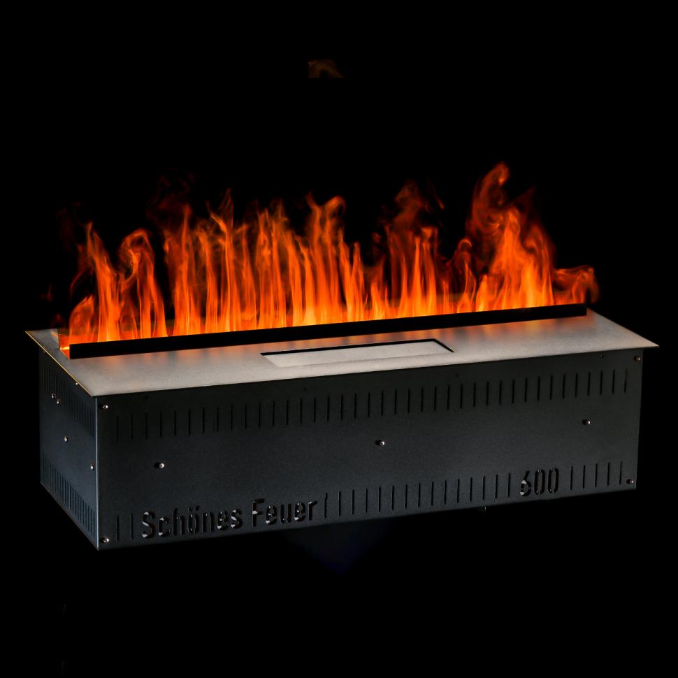 Встраиваемый электрический 3D-камин FireLine 600 - Ваш цвет (+22 000 ₽) - RGB + увлажнитель (+35 000 ₽)