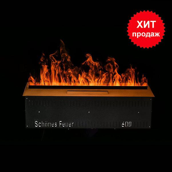 Встраиваемый электрический 3D-камин FireLine 600 - Ваш цвет (+22 000 ₽) - RGB + увлажнитель (+35 000 ₽)