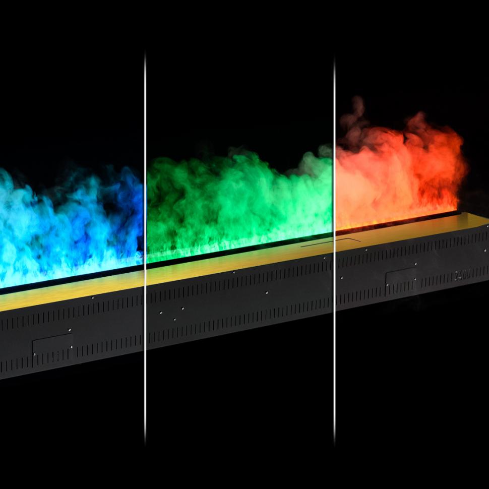 Встраиваемый электрический 3D-камин FireLine 600 - Ваш цвет (+22 000 ₽) - RGB + увлажнитель (+35 000 ₽)