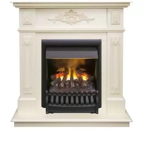 Каминокомплект RealFlame Lilian STD/EUG WT с очагом 3D Oregan