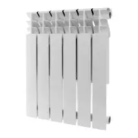 Радиатор алюминиевый ROMMER Al Plus 500 x6 Радиатор алюминиевый ROMMER Al Plus 500 x6