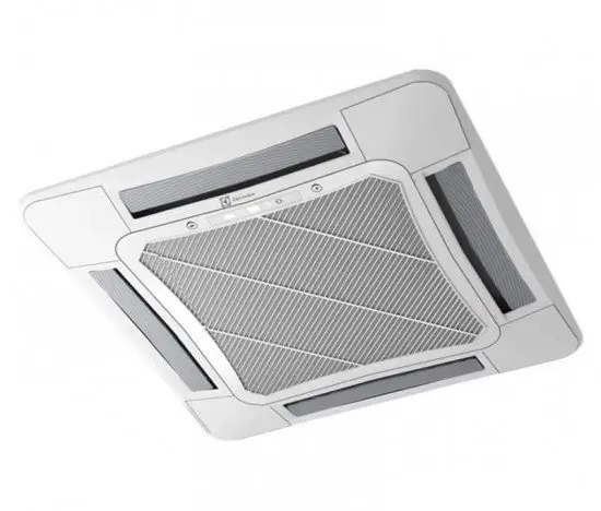 Внутренний кассетный блок мультизональной системы VRF Electrolux ESVMC4/С-SF-50S + панель Step Free