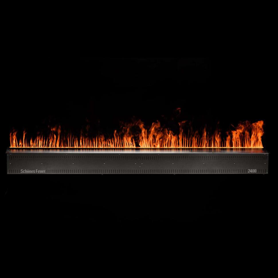 Встраиваемый электрический 3D-камин FireLine 2400 - Ваш цвет (+22 000 ₽) - RGB + увлажнитель (+124 000 ₽)