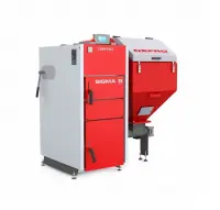 Напольный твердотопливный котел Defro Sigma E 48 Напольный твердотопливный котел Defro Sigma E 48
