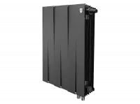 Биметаллический радиатор отопления Royal Thermo PianoForte 500 VDR80 6 секций Noir Sable