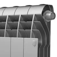 Биметаллический радиатор отопления Royal Thermo BiLiner 350 V 10 секций Silver Satin Биметаллический радиатор отопления Royal Thermo BiLiner 350 V 10 секций Silver Satin