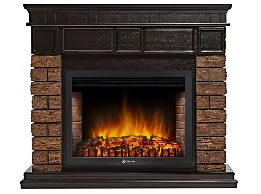 Каминокомплект Electrolux Bricks Wood 30 с очагом EFP/P-3020LS