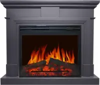Каминокомплект Royal Flame Coventry серый графит с очагом Jupiter FX New Каминокомплект Royal Flame Coventry серый графит с очагом Jupiter FX New
