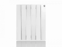 Биметаллический радиатор отопления Royal Thermo PianoForte 500 VD 6 секций Bianco Traffico Биметаллический радиатор отопления Royal Thermo PianoForte 500 VD 6 секций Bianco Traffico