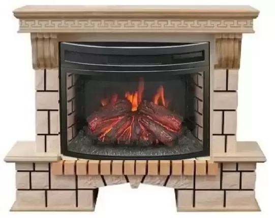 Каминокомплект RealFlame Stone new 25 WTG с очагом Firefield 25 S IR