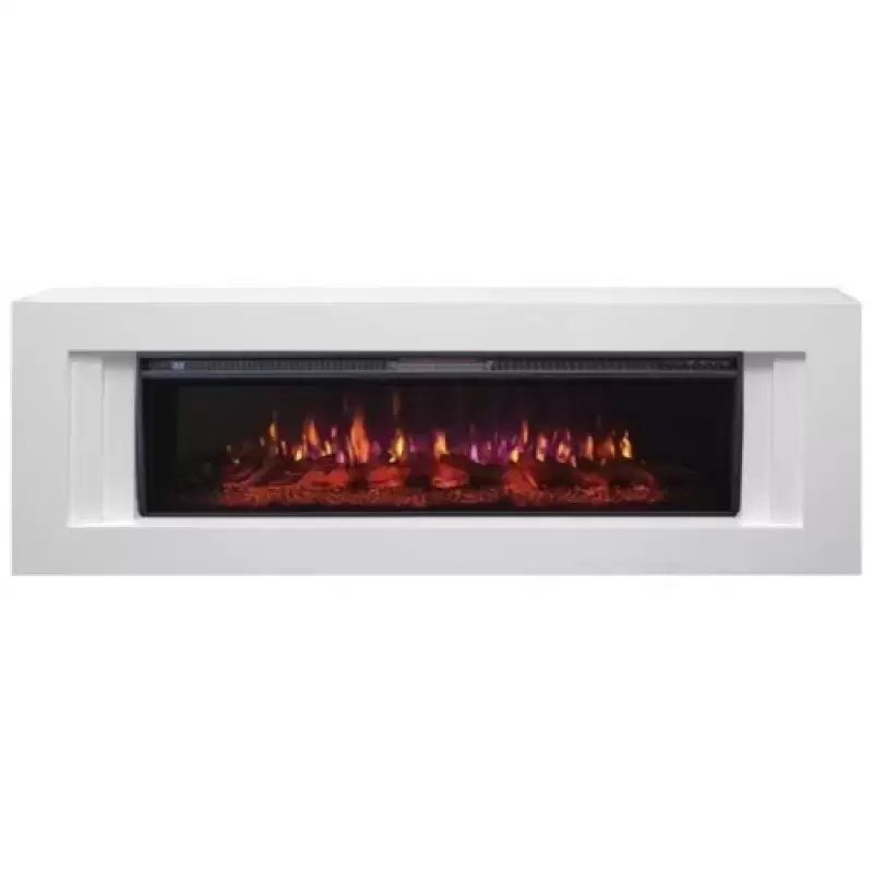 Каминокомплект Interflame Старлайн белый с очагом FreeSpace 60 LED FX QZ
