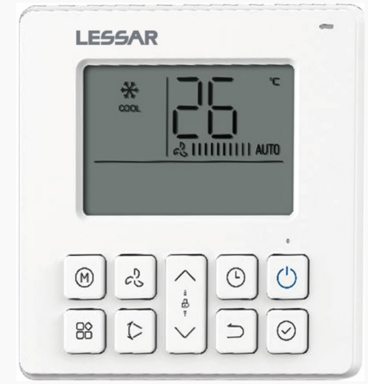 Канальная сплит-система Lessar LS-HE24DWE2/LU-HE24UWE2 Eco Energy 2025