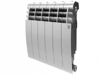 Биметаллический радиатор отопления Royal Thermo BiLiner 350 6 секций Silver Satin Биметаллический радиатор отопления Royal Thermo BiLiner 350 6 секций Silver Satin