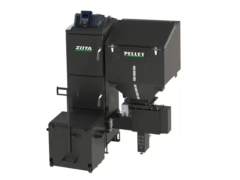 Твердотопливный котел Zota Pellet Black 35кВт 2R-400