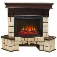 Каминокомплект RealFlame Stone new 25/25,5 с очагом Evrika 25,5 LED