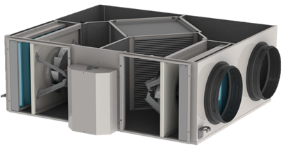 Компактные моноблочные вентиляционные установки ROYAL CLIMA RCE-2520-P SP. Lite EC