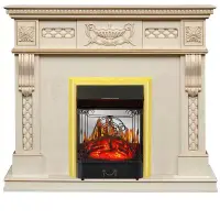 Каминокомплект Royal Flame Corsica c очагом Majestic FX M Brass Каминокомплект Royal Flame Corsica c очагом Majestic FX M Brass