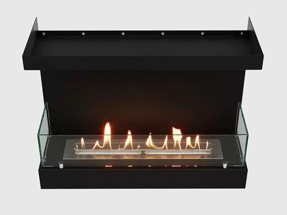 Встроенный биокамин Lux Fire Фронтальный 640 S ВБКФ-640S