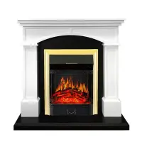 Каминокомплект Royal Flame Langford c очагом Majestic FX Brass Каминокомплект Royal Flame Langford c очагом Majestic FX Brass