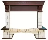 Портал Royal Flame Pierre Luxe под очаг Dioramic 33W FX
