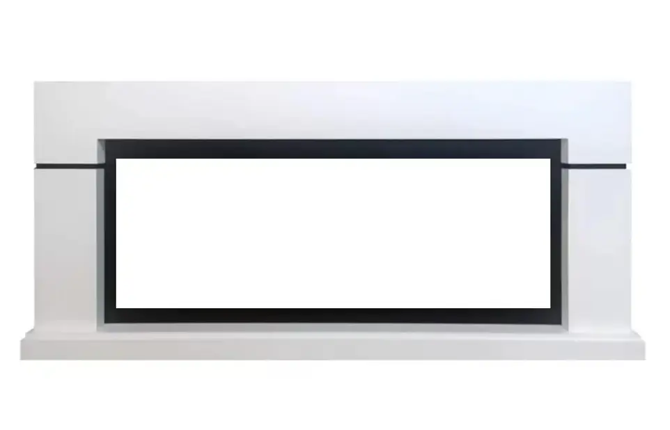 Портал Interflame Гранд под очаг FreeSpace 55 LED FX QZ белый