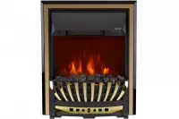 Каминокомплект Royal Flame Venice фактурный белый c очагом Aspen Brass Каминокомплект Royal Flame Venice фактурный белый c очагом Aspen Brass