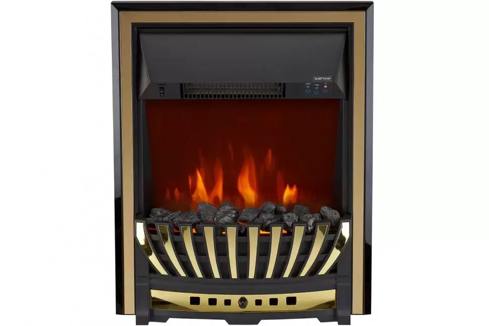 Каминокомплект Royal Flame Venice фактурный белый c очагом Aspen Brass