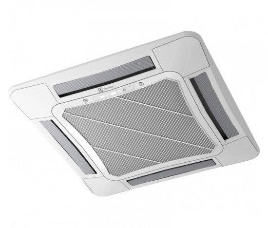 Внутренний кассетный блок мультизональной системы VRF Electrolux ESVMC4-SF-140S + панель Step Free