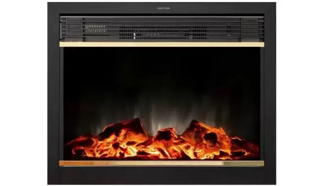 Каминокомплект Interflame Сиена сланец венге с очагом Jupiter FX M Brass