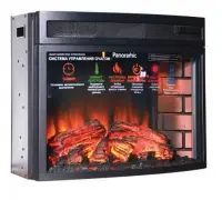 Каминокомплект Interflame Экстер махагон угловой с очагом Panoramic 06 25 LED FX Каминокомплект Interflame Экстер махагон угловой с очагом Panoramic 06 25 LED FX