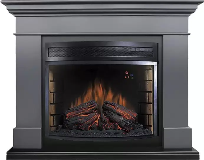 Каминокомплект Royal Flame California серый графит с очагом Dioramic 28 LED FX