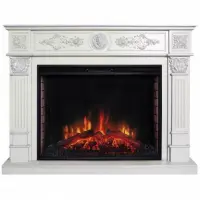 Каминокомплект RealFlame Leonardo 33 WT с очагом Epsilon 33 S