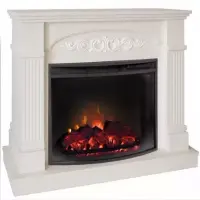 Каминокомплект RealFlame Cristina 25.5 WT c очагом Evrika LED Каминокомплект RealFlame Cristina 25.5 WT c очагом Evrika LED