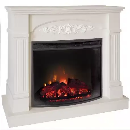 Каминокомплект RealFlame Cristina 25.5 WT c очагом Evrika LED