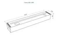 Автоматический биокамин Good Fire 1600 RC INOX АБК-1600 RC INOX Автоматический биокамин Good Fire 1600 RC INOX АБК-1600 RC INOX