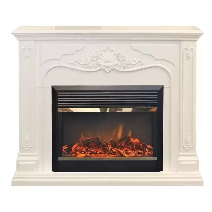 Каминокомплект RealFlame Victoria 26 WT с очагом MoonBlaze LUX Brass