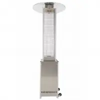 Уличный газовый обогреватель WWT 13S Stainless steel Уличный газовый обогреватель WWT 13S Stainless steel